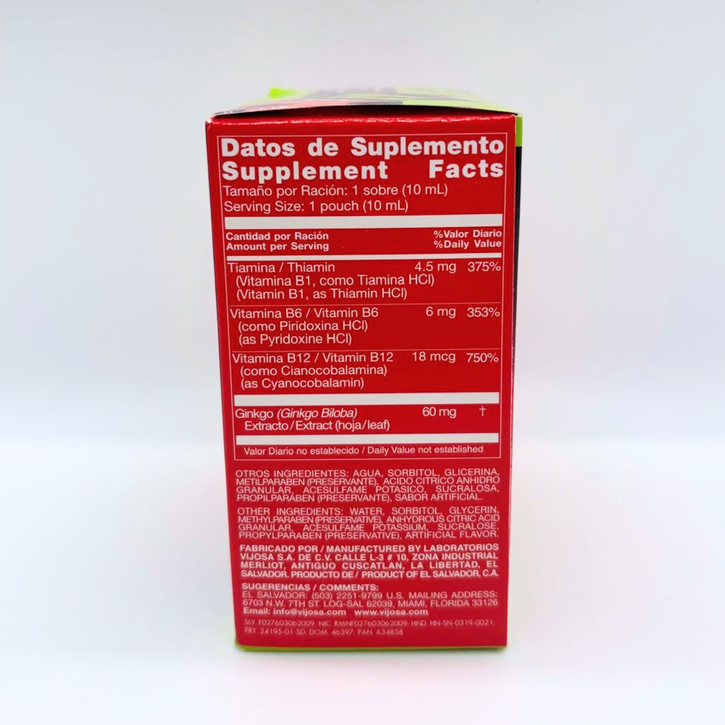 NERVI-DOCE GINKGO 12 BAG