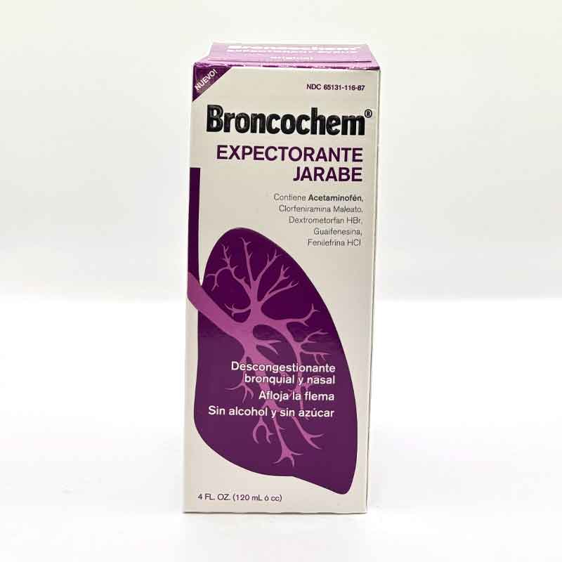 BRONCOCHEM EXPECTORANT SYRUP 4 OZ