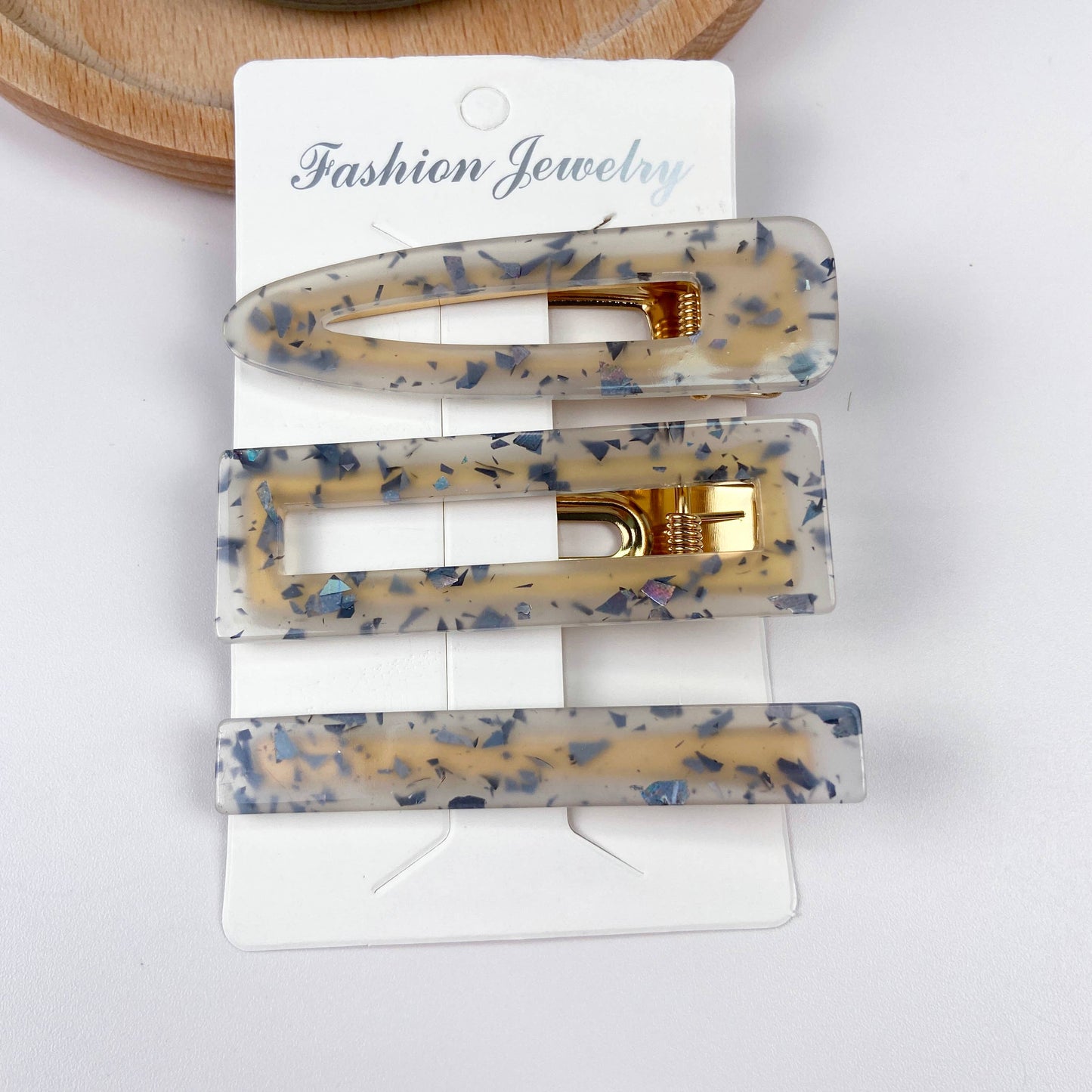 3 pcs colorful candy bangs hair clip