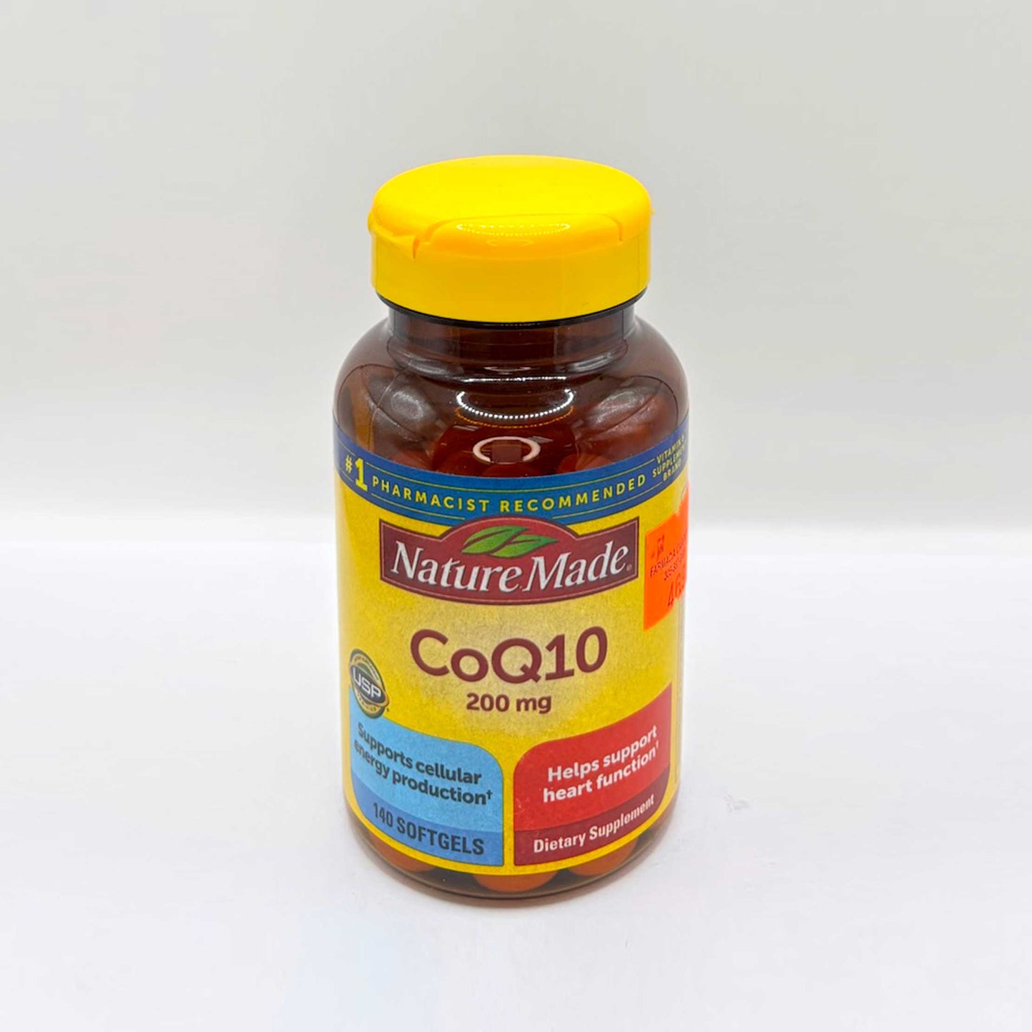 Coenzima Q10 natural 200 mg 140 tabletas