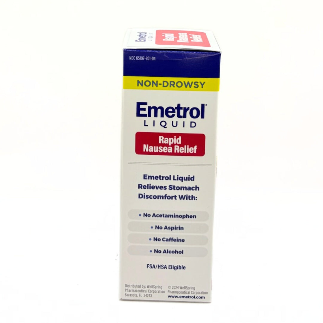 EMETROL LIQUID RAPID NAUSEA RELIEF 4 OZ