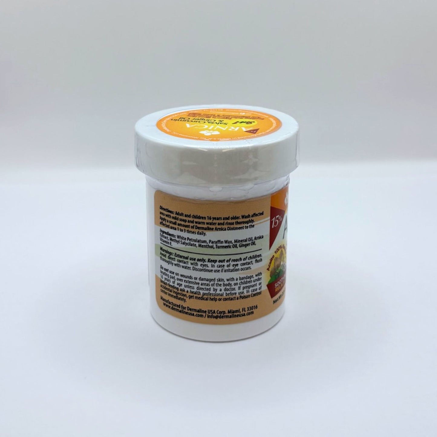 DERMALINE ARNICA SALVIA, CURCUMIN & GINGER 2.5 OZ