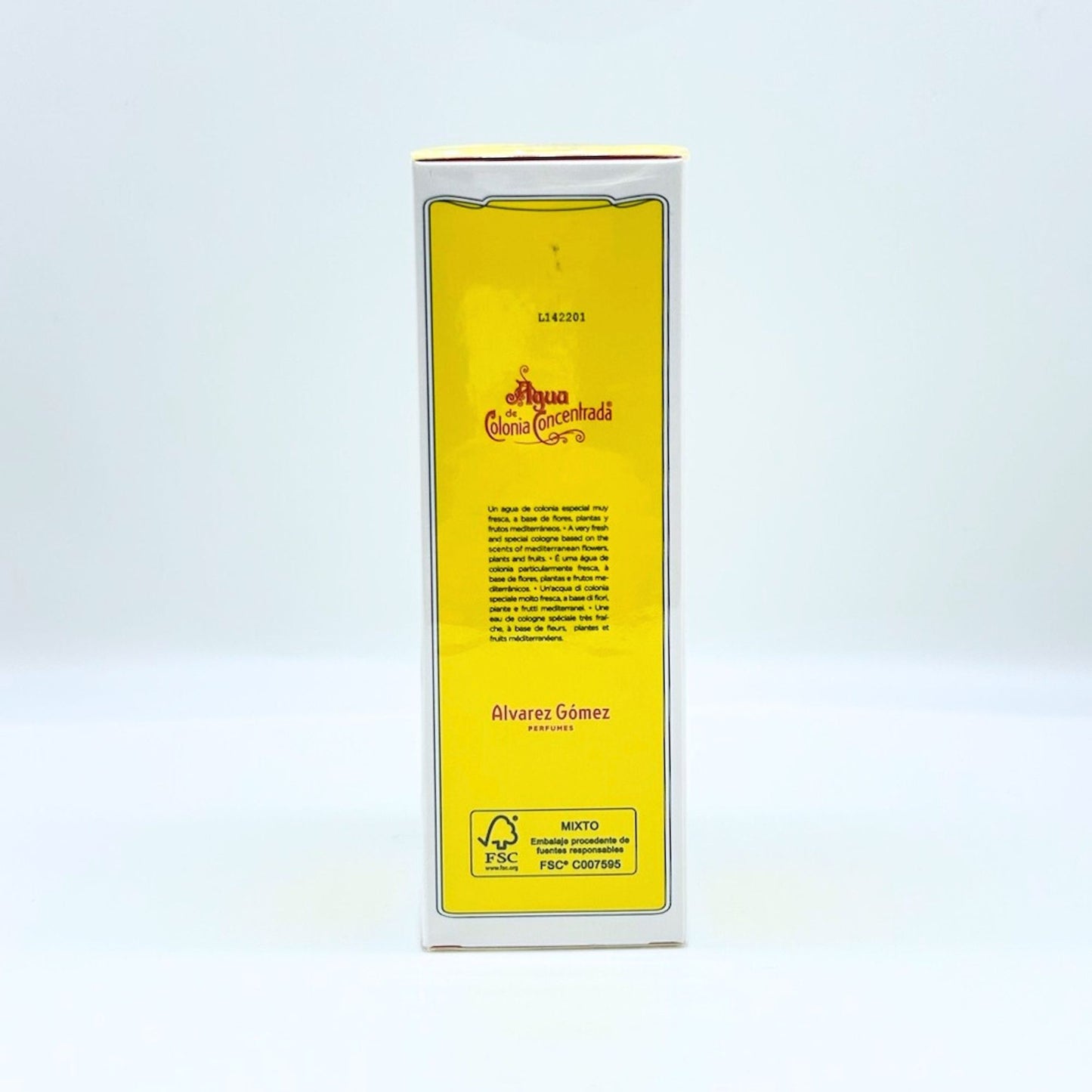AGUA DE COLONIA CONCENTRADA 150ML
