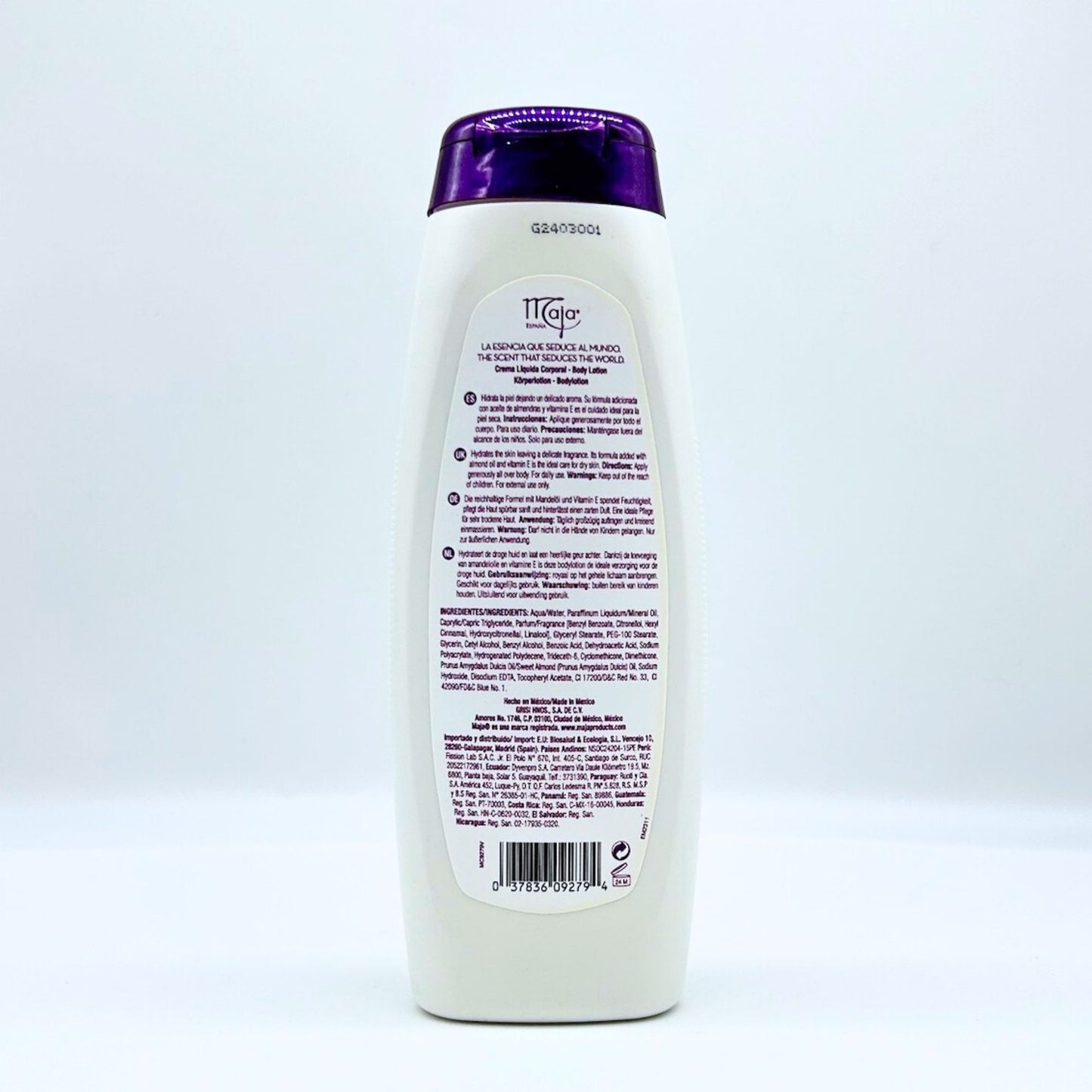 MAJA CREMA CORPORAL FLOR DE CIRUELO