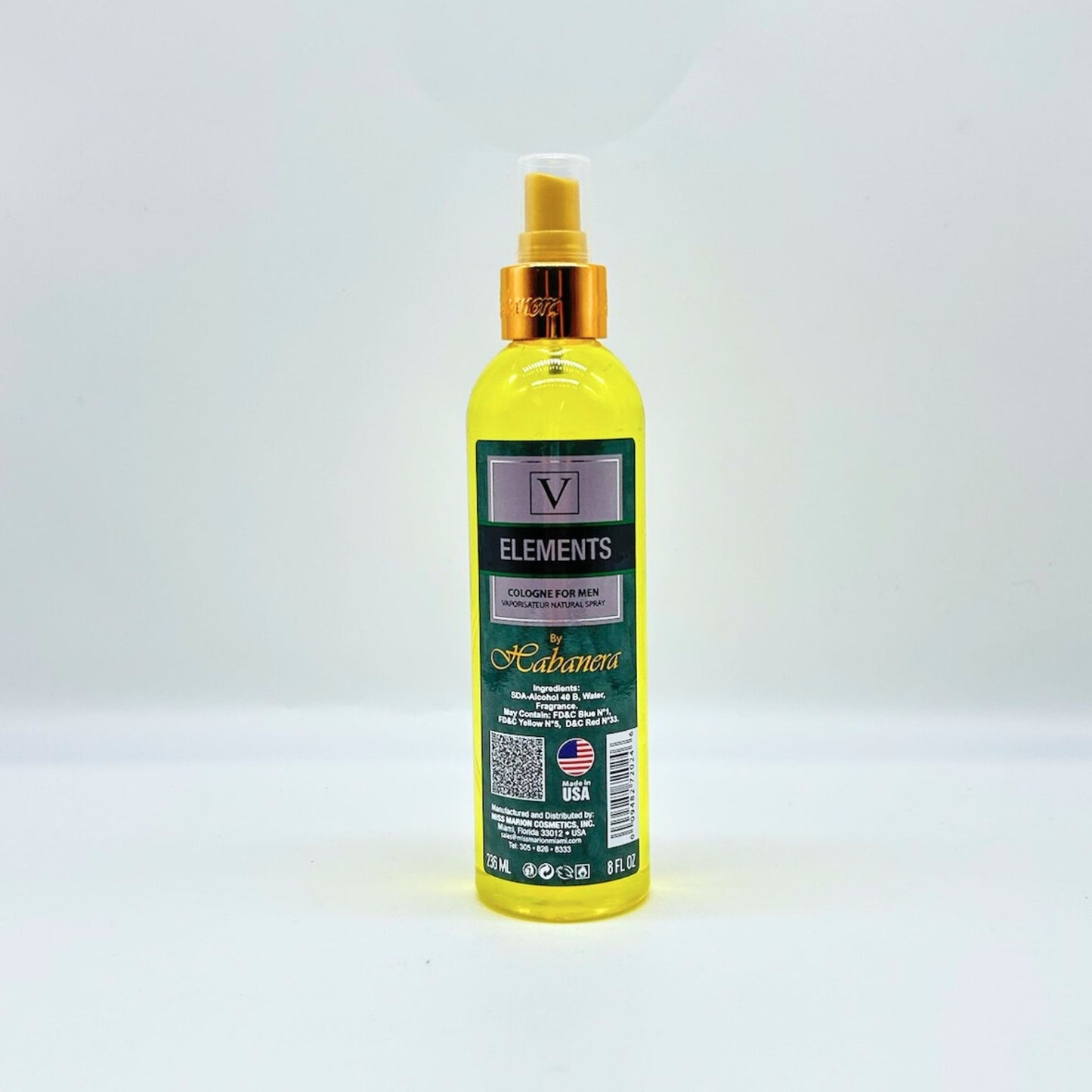 HABANERA ELEMENTS COLONIA HOMBRE 8FL OZ