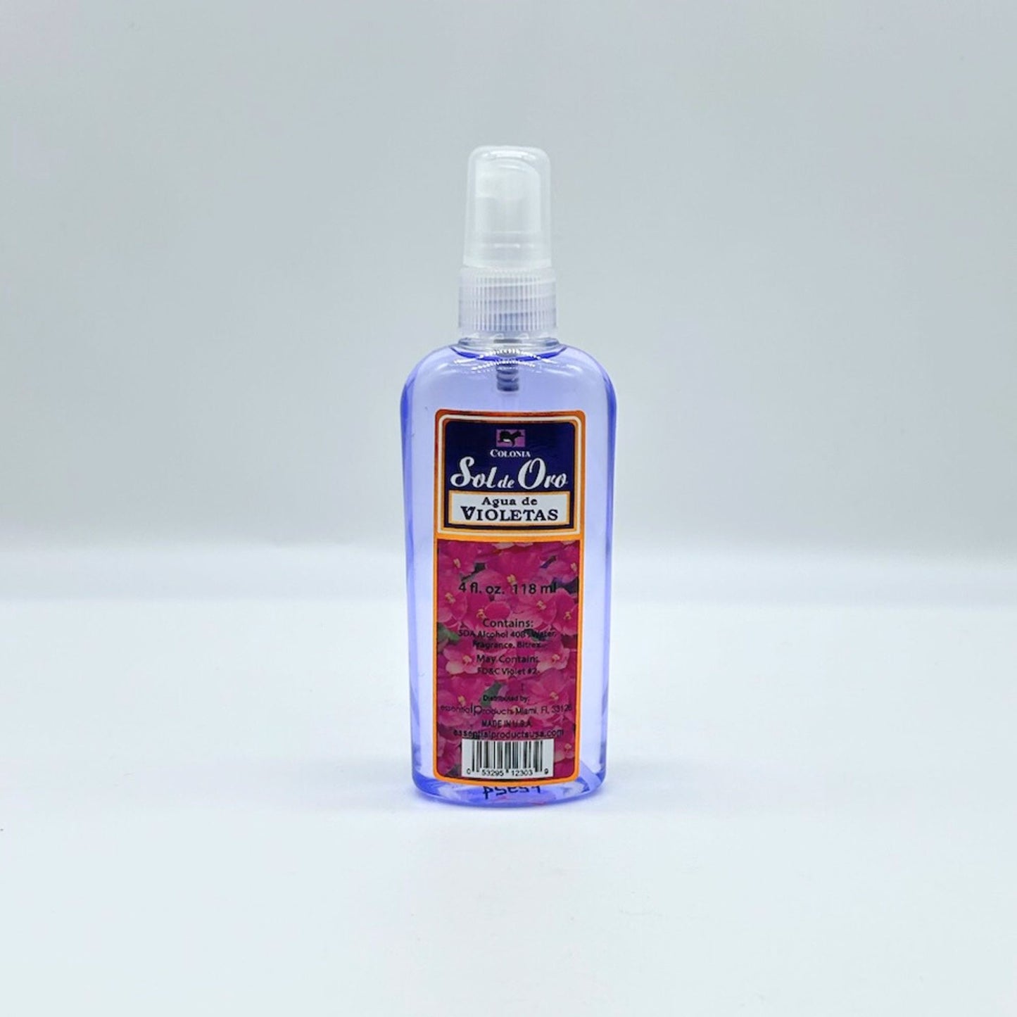 SOL DE ORO: AGUA DE VIOLETAS