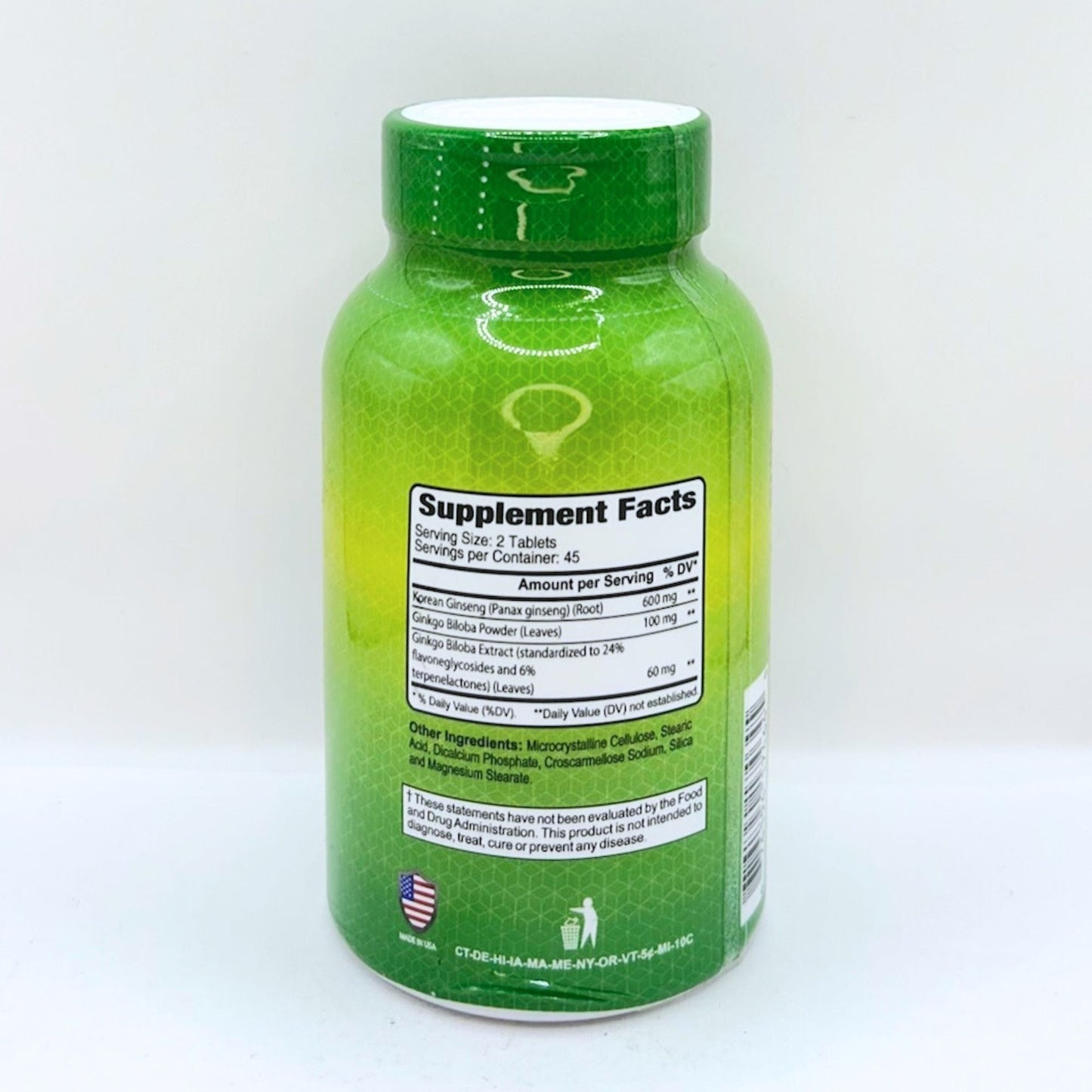 ALFA GINSENG & GINKGO BILOBA