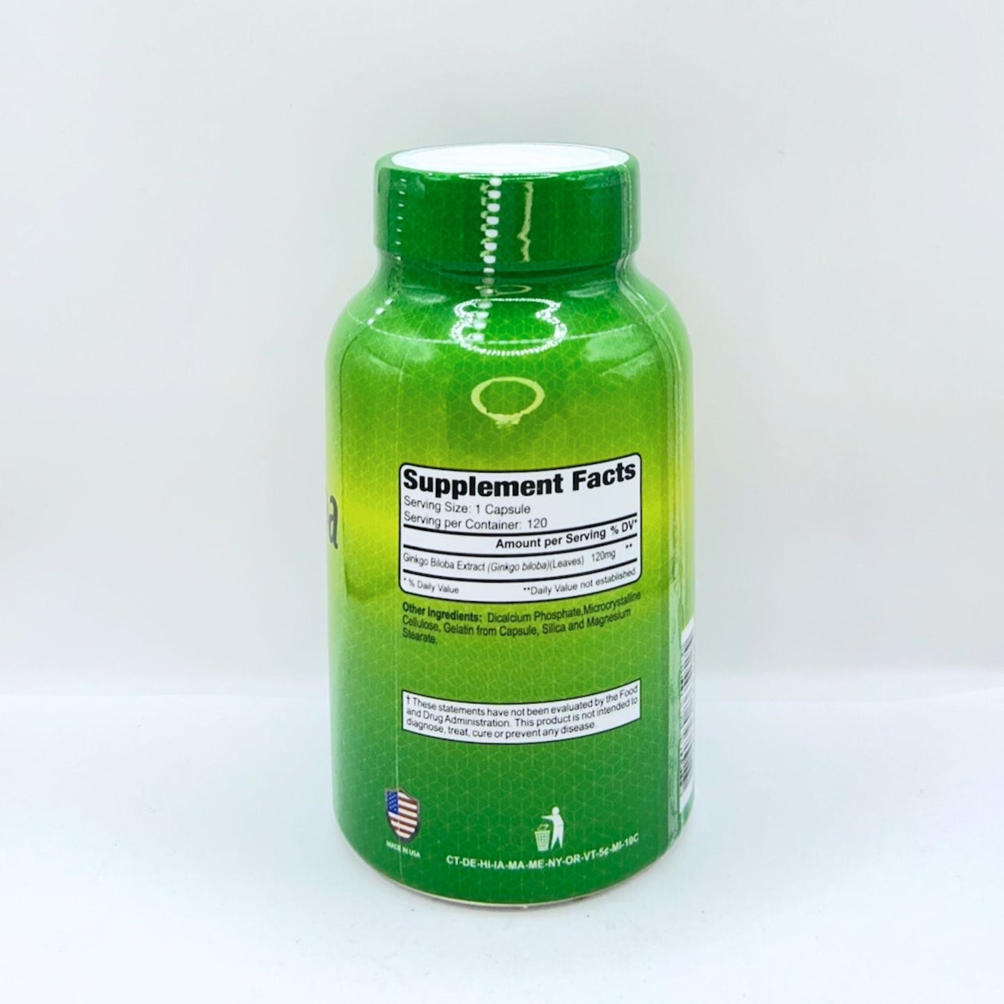 GINKGO BILOBA 120 MG 120 CÁPSULAS