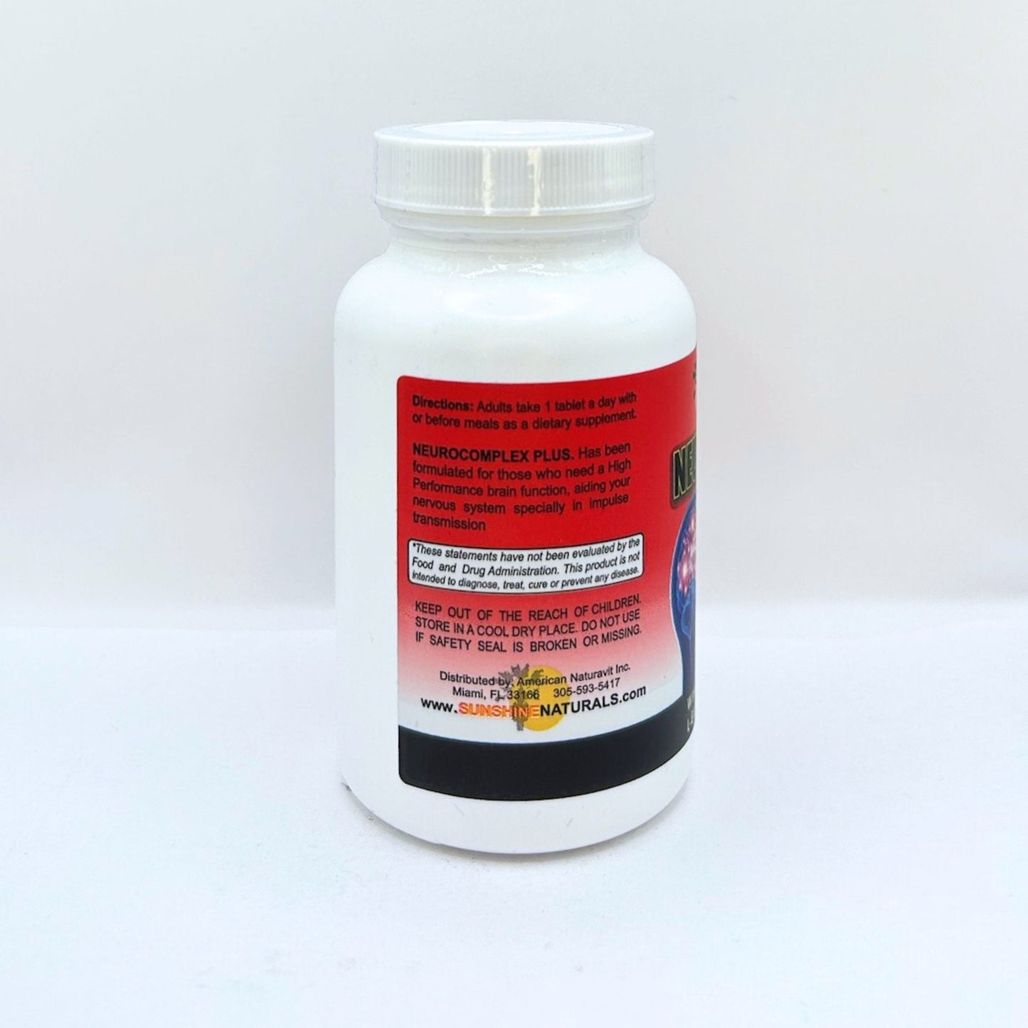 SUNSHINE NAT. NEUROCOMPLEX PLUS BRAIN BOOST 100 TABL