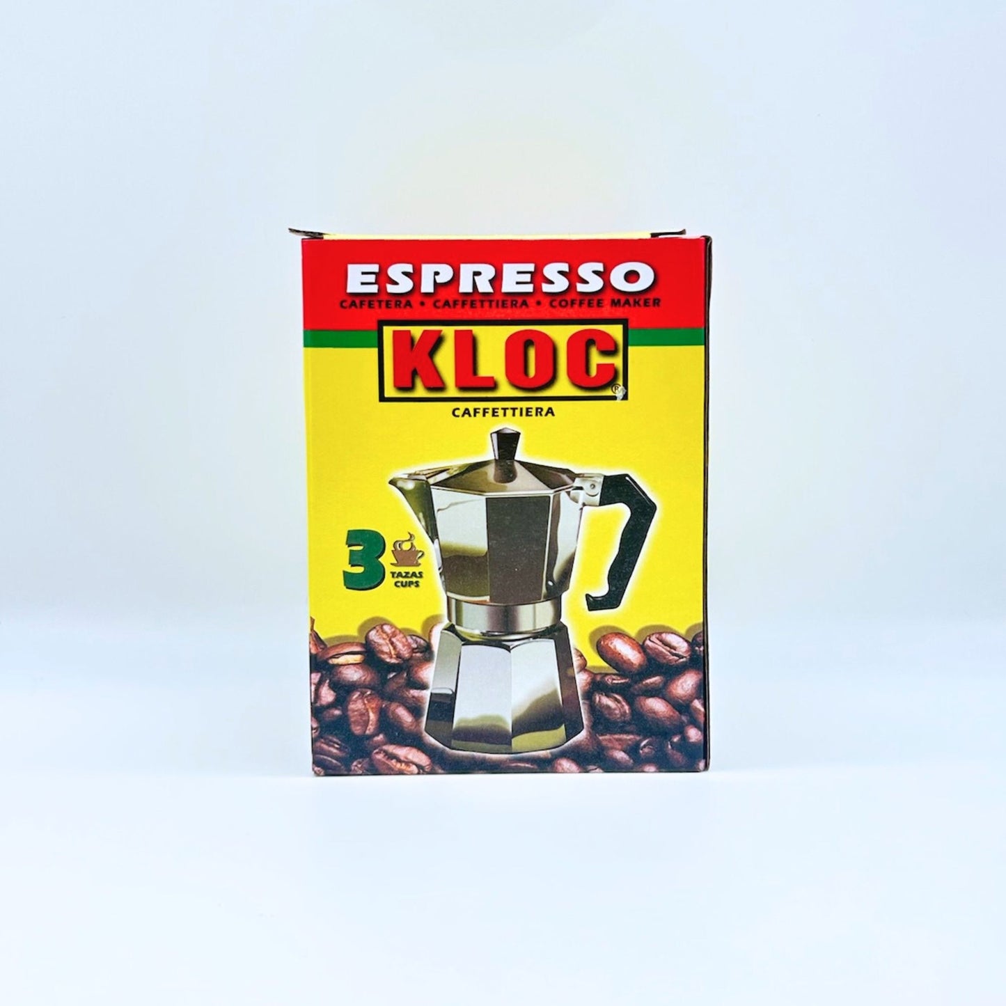 KLOC: CAFETERA ESPRESSO 3 TAZAS