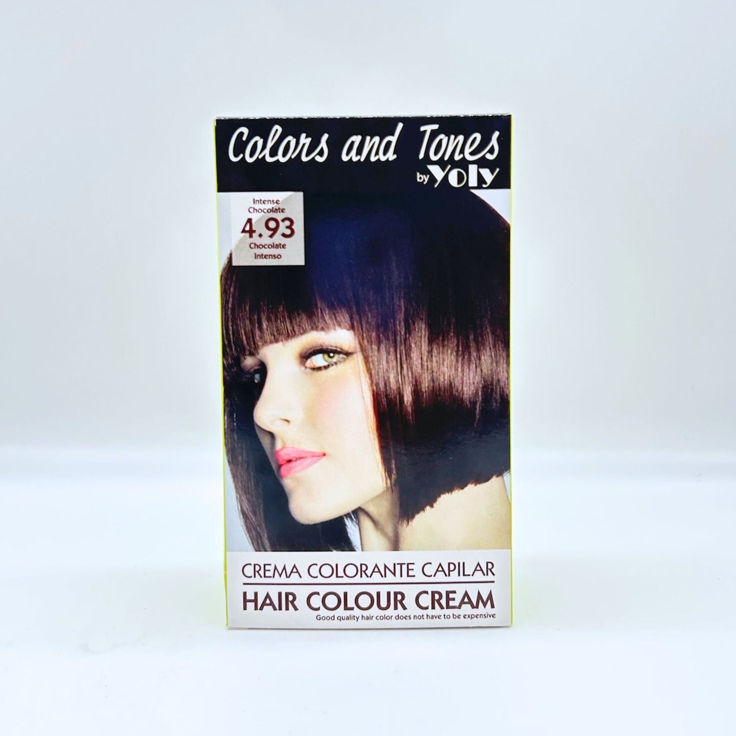 YOLY HAIR COLOUR CREAM # 4.93
