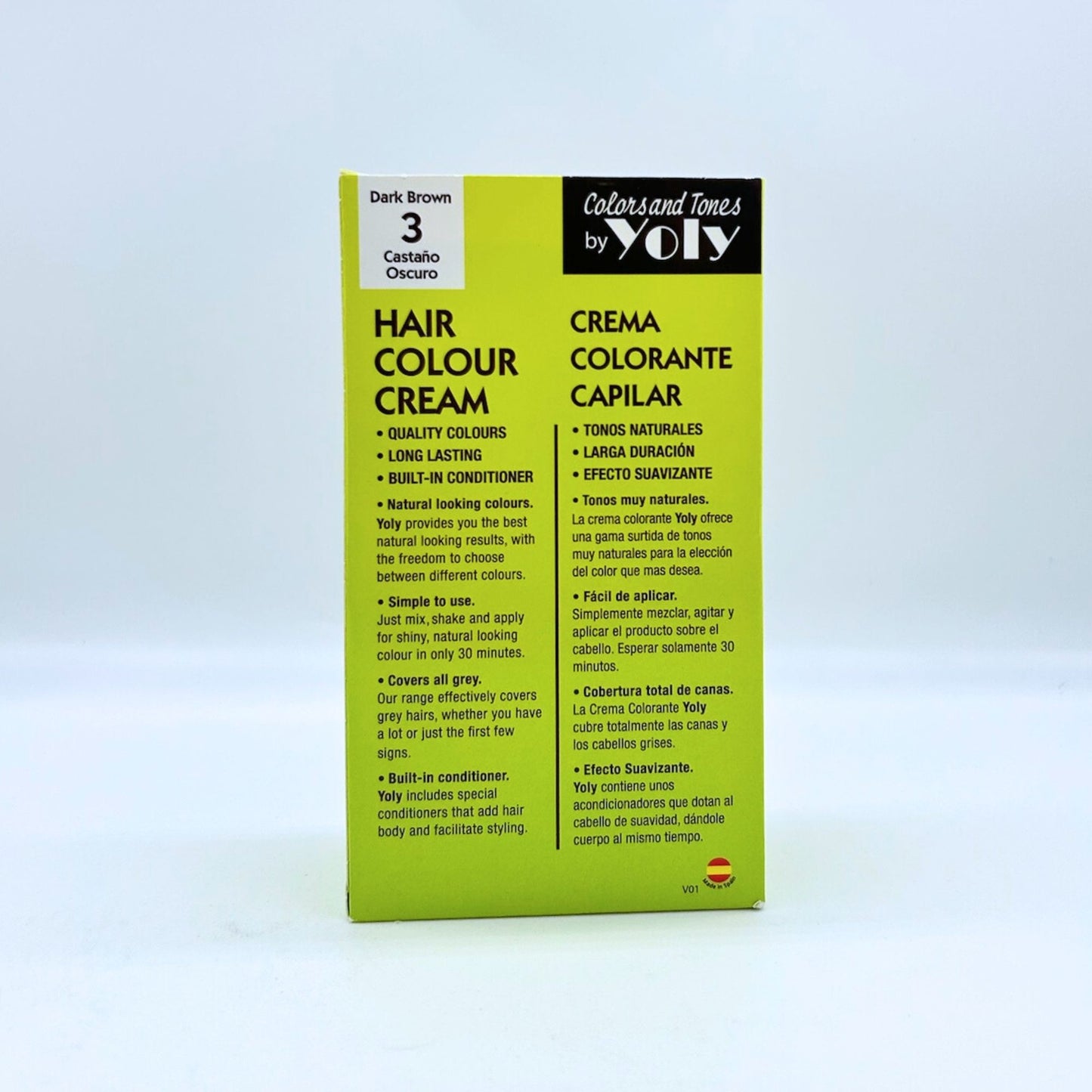 YOLY HAIR COLOUR CREAM # 3