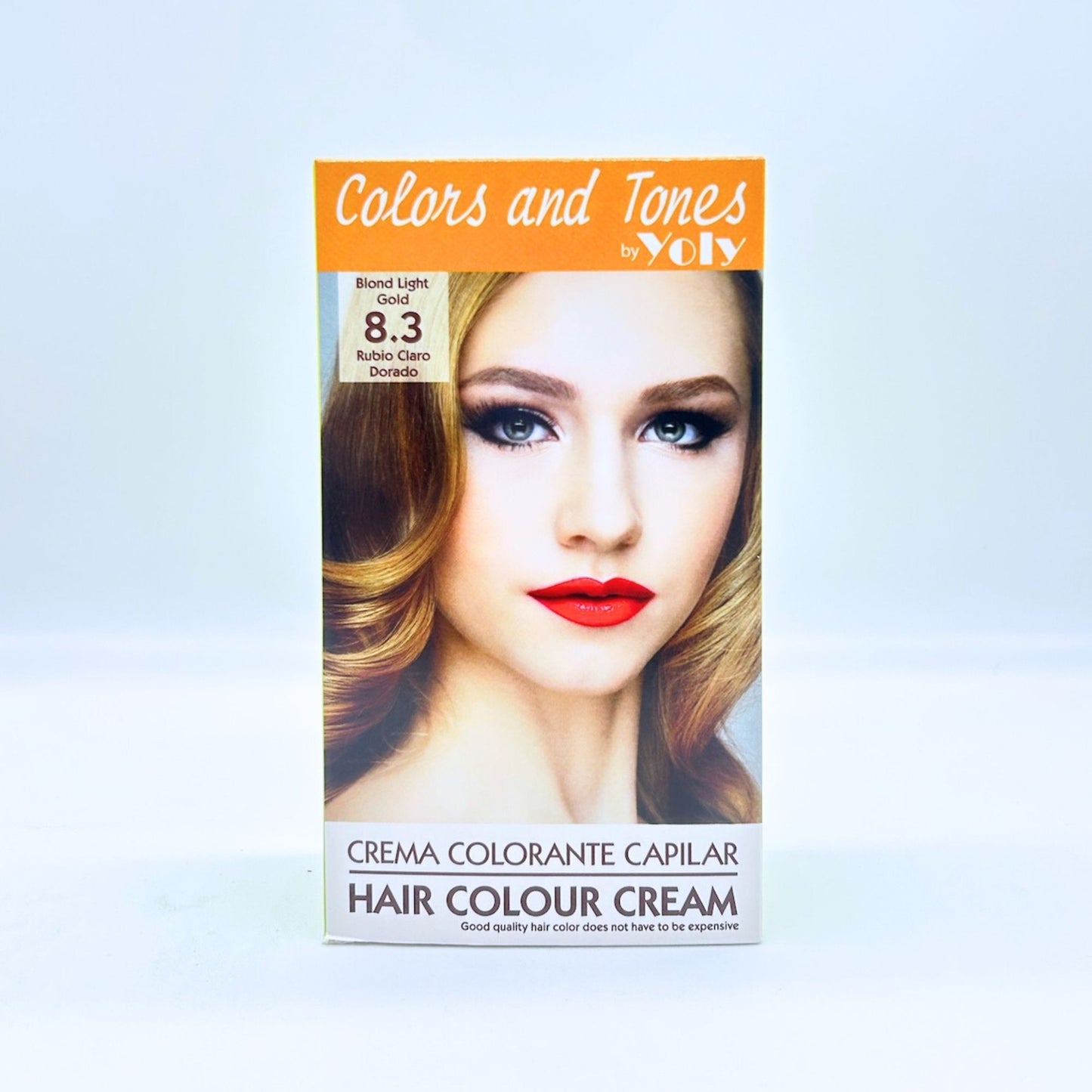 YOLY HAIR COLOUR CREAM # 8.3