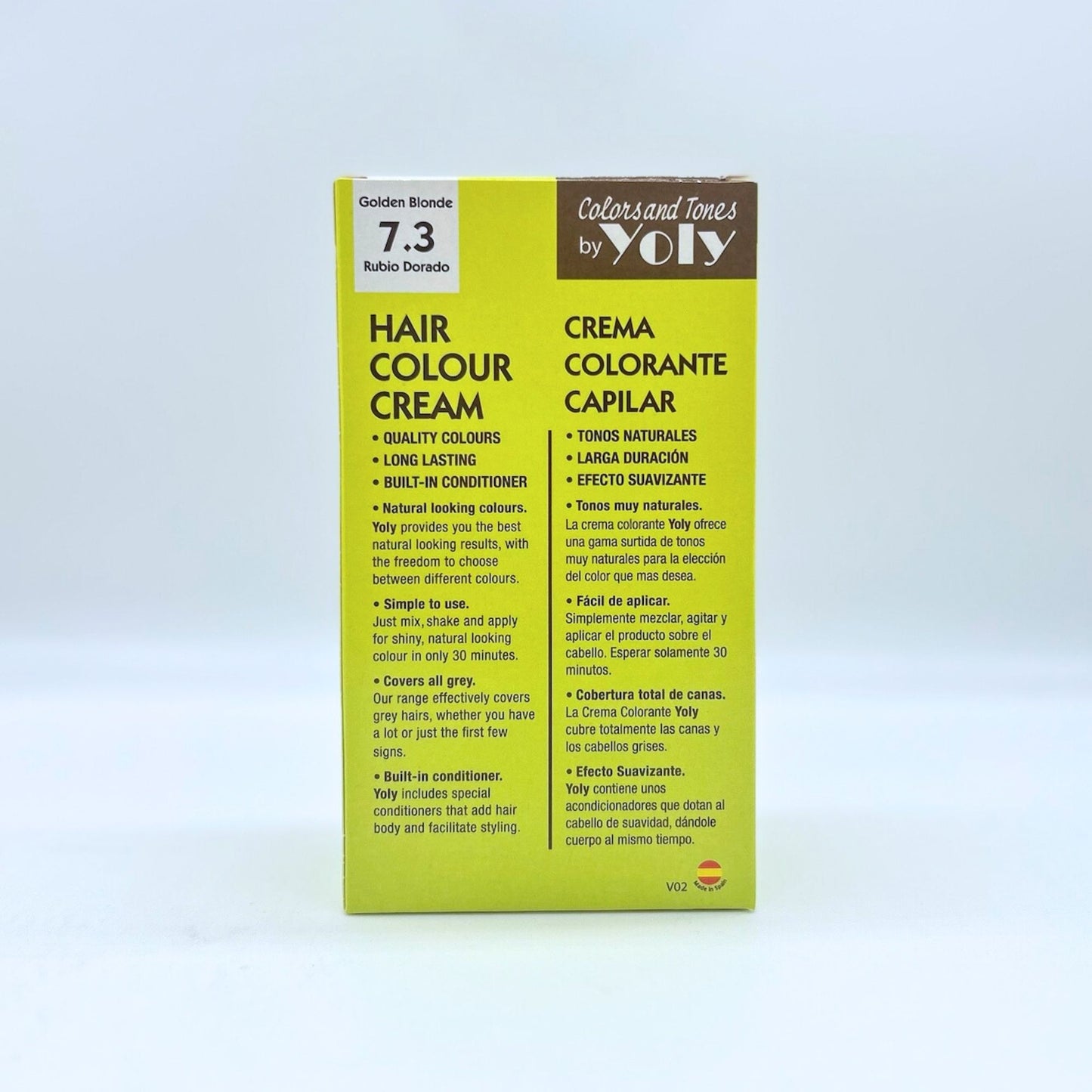 YOLY HAIR COLOUR CREAM # 7.3