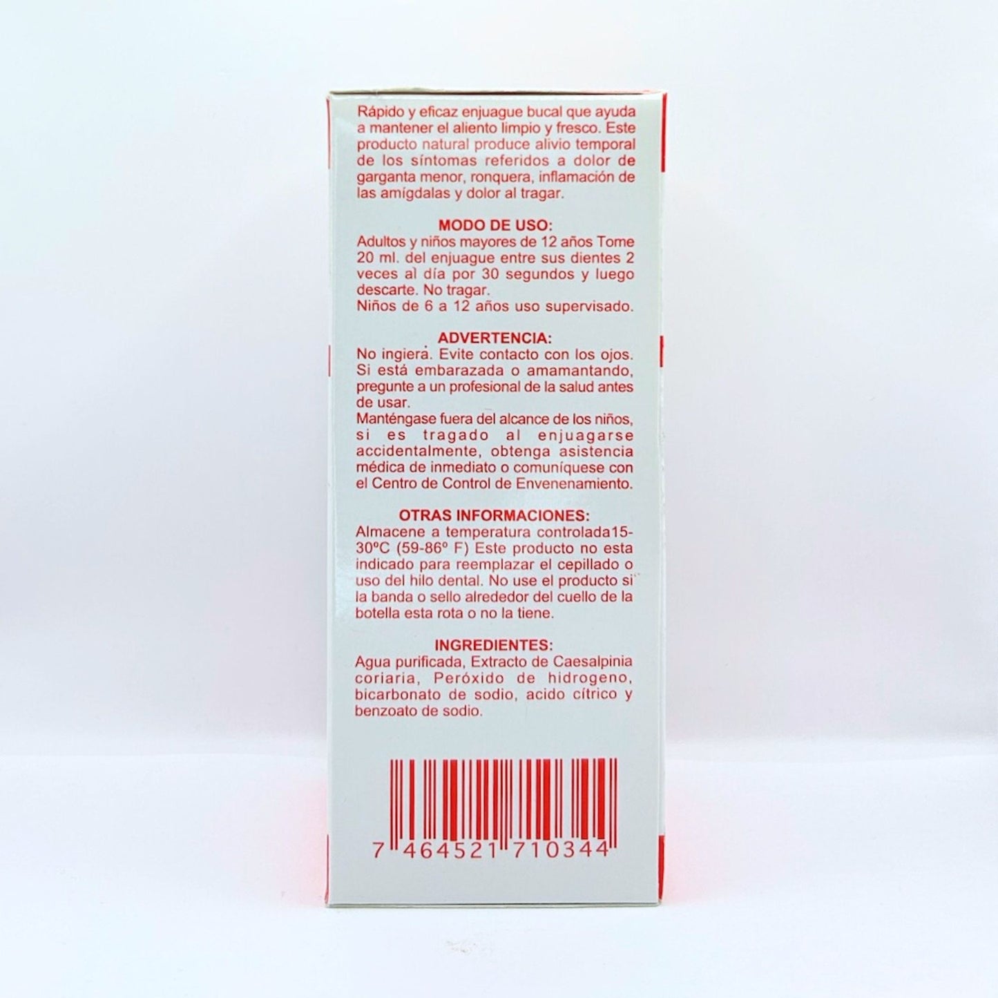 Septic on products natural enjuague bucal