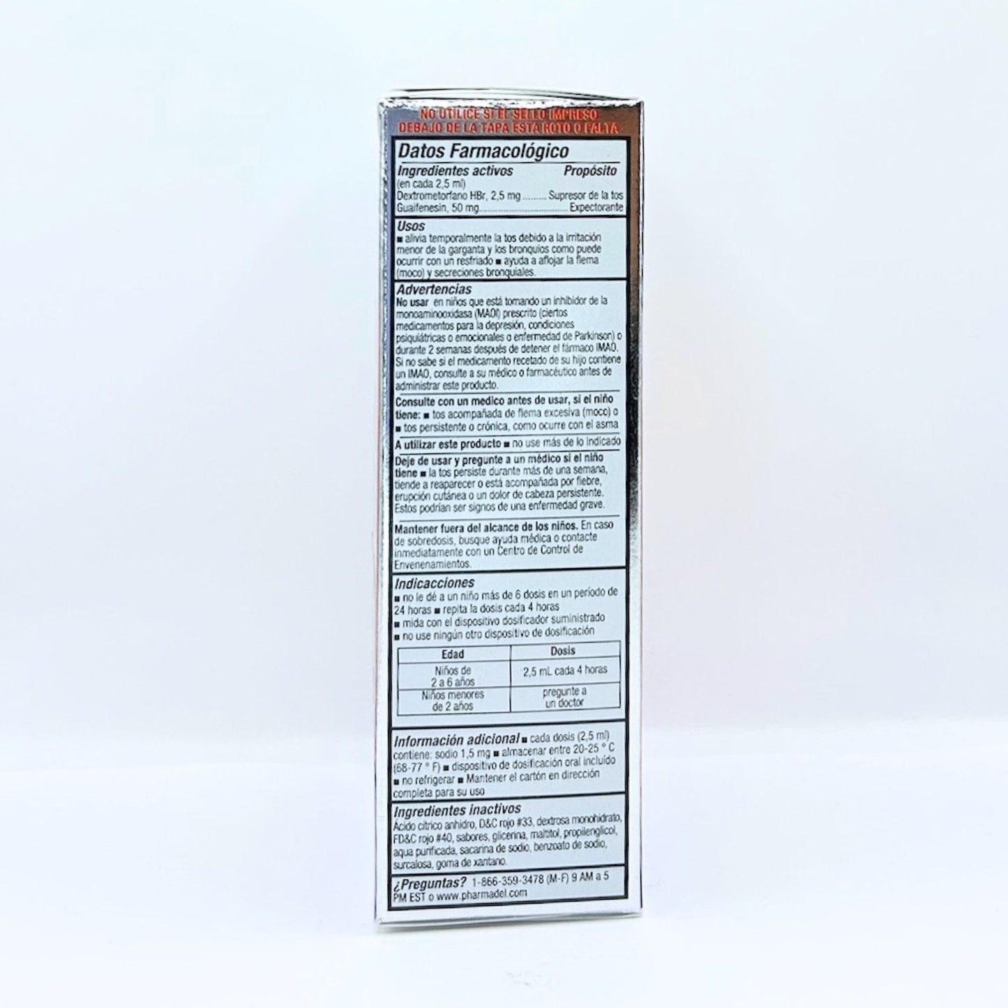 SANATOS ALIVIO DE LA MUCOSIDAD TOS 2 OZ