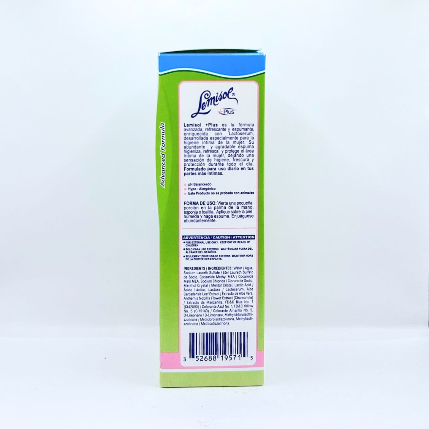 HIGIENE FEMENINA LEMISOL PLUS 4 OZ