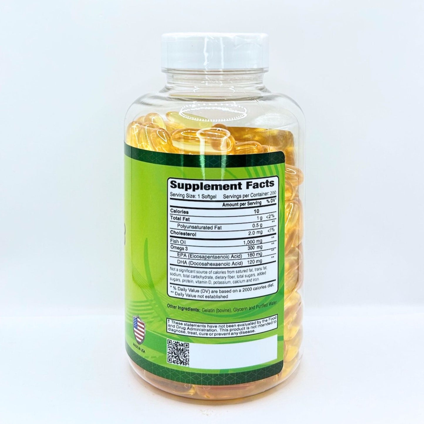 ALFA OMEGA 3 200 SOFGELS