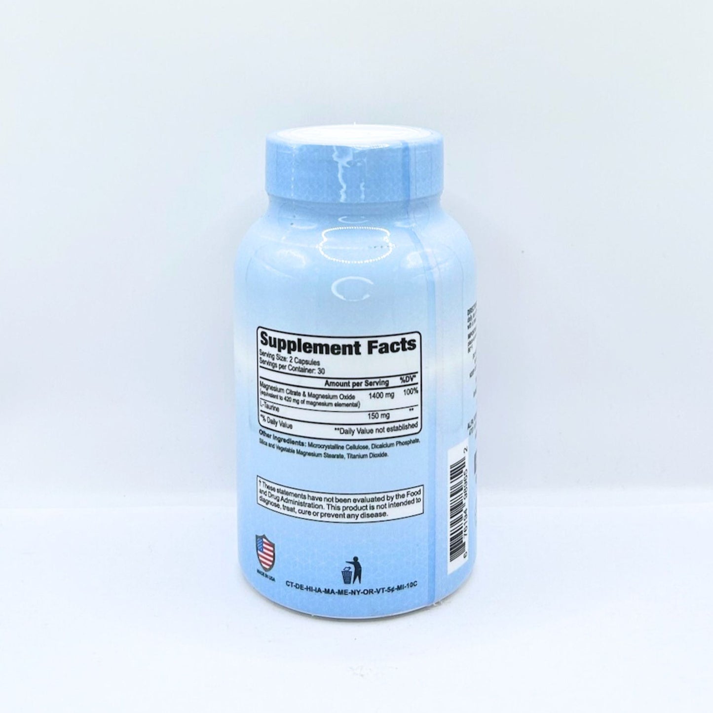 ALFA MAGNESIUM CITRATE COMPLEX 1400 MG 60 CAP
