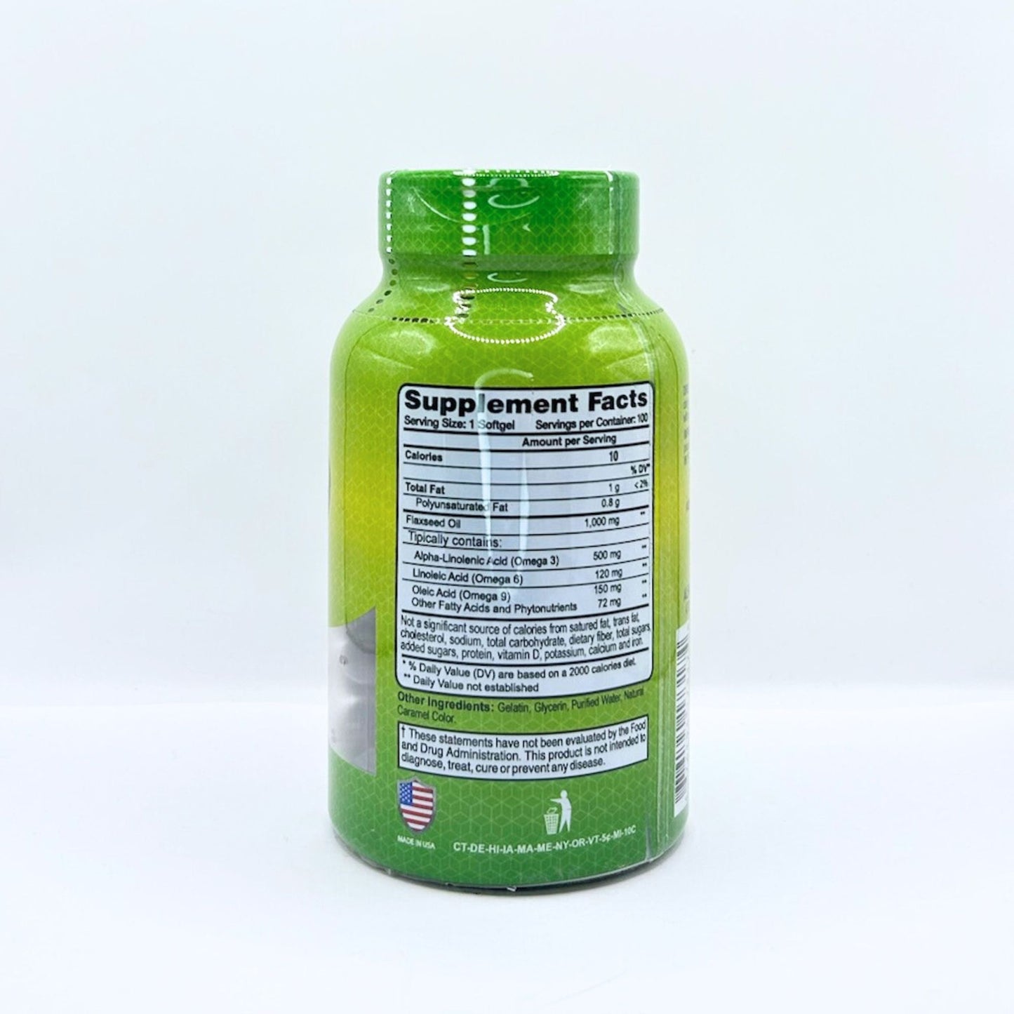 ALFA OMEGA 3 6 9 FLAX OIL 100 SOFTG