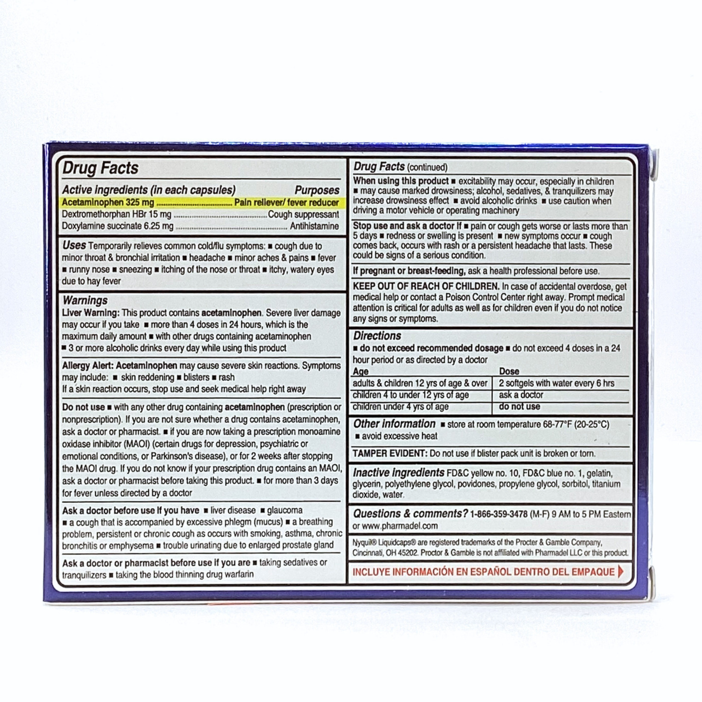 SANA TOS NIGHTTIME FELIEF 8 CAP LIQ GELL