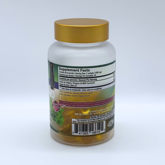 BETEL NATURAL OREGANO OIL 90 SOFTG