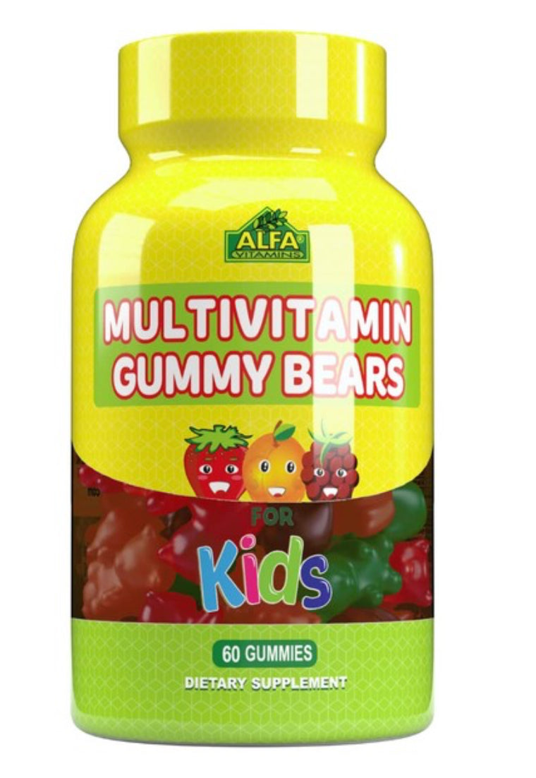 ALFA MULTIVITAMIN GUMMY BEARS KIDS 60