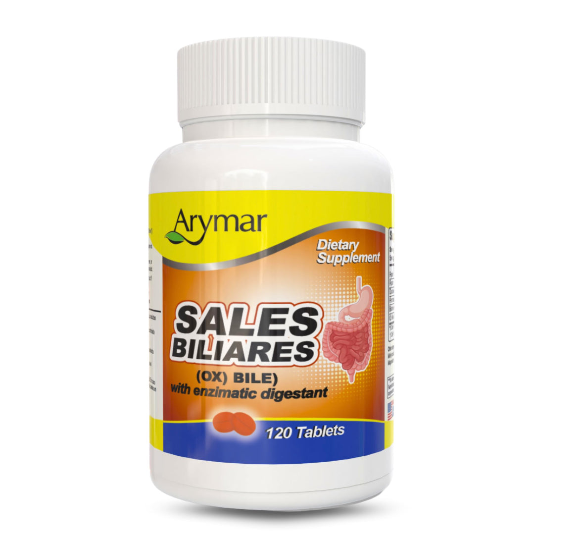 ARYMAR SALES BILIARES 120 TB