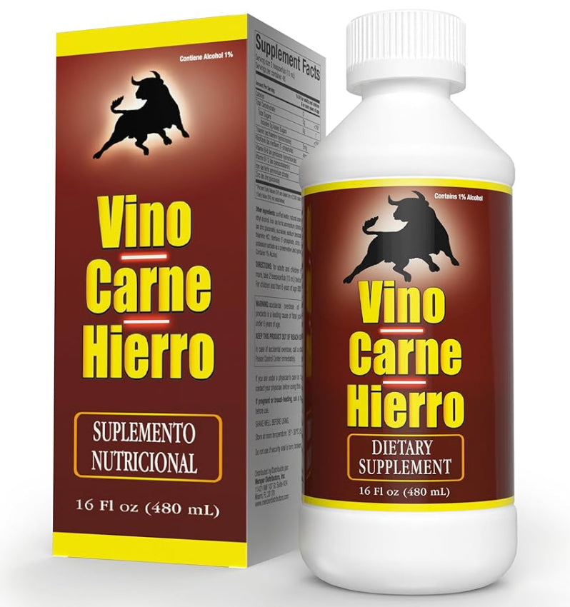 VINO CARNE HIERRO
