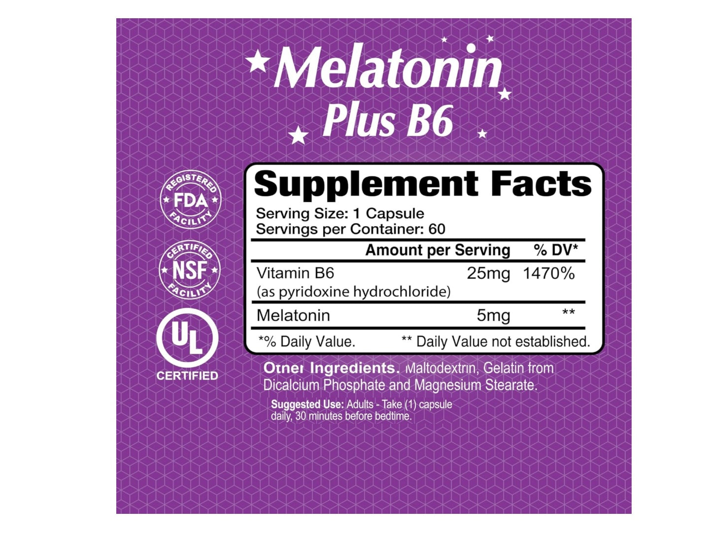 ALFA MELATONIN PLUS B6