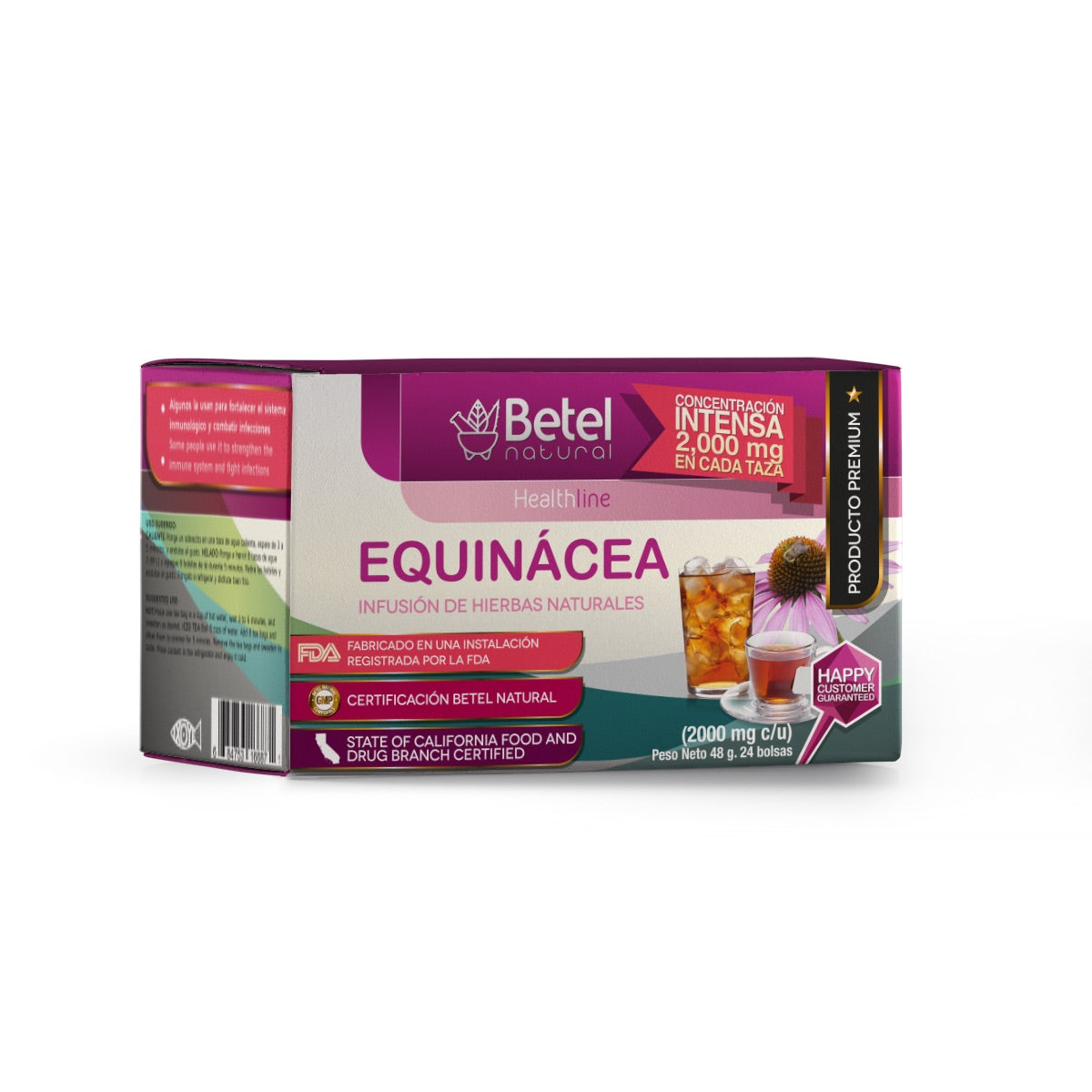 EQUINACEA TE, 24 BOLSAS