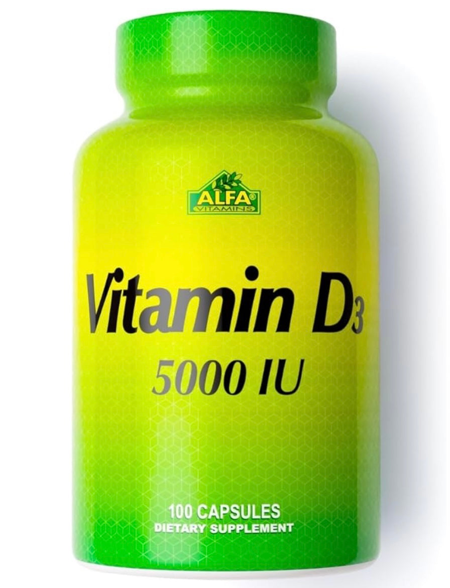 ALFA VITAMIN D3 5000 IU 100 CAP