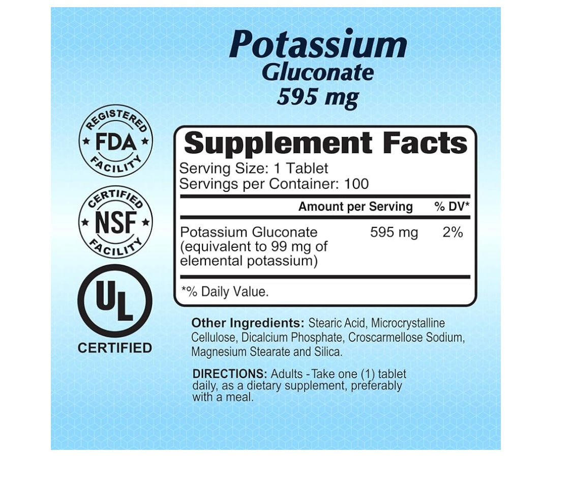 ALFA POTASSIUM GLUCONATE