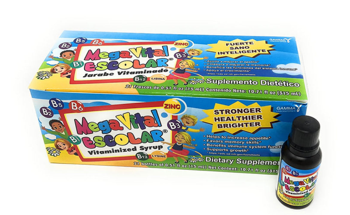 MEGA VITAL ESCOLAR 21 BOTELLAS