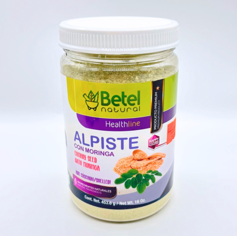 BETEL NAT. ALPISTE CON MORINGA 16 OZ