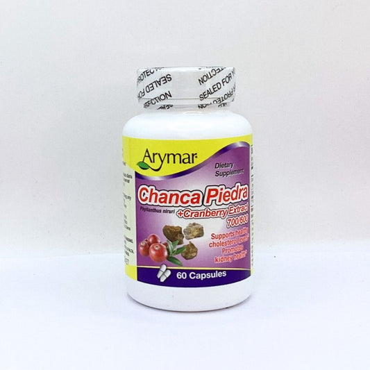 ARYMAR CHANCA PIEDRA CRANBERRY  60 CAP