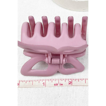 Matte Butterfly Hair Claw