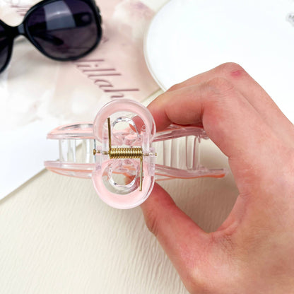 BOW JELLY COLOR HAIR CLIPS