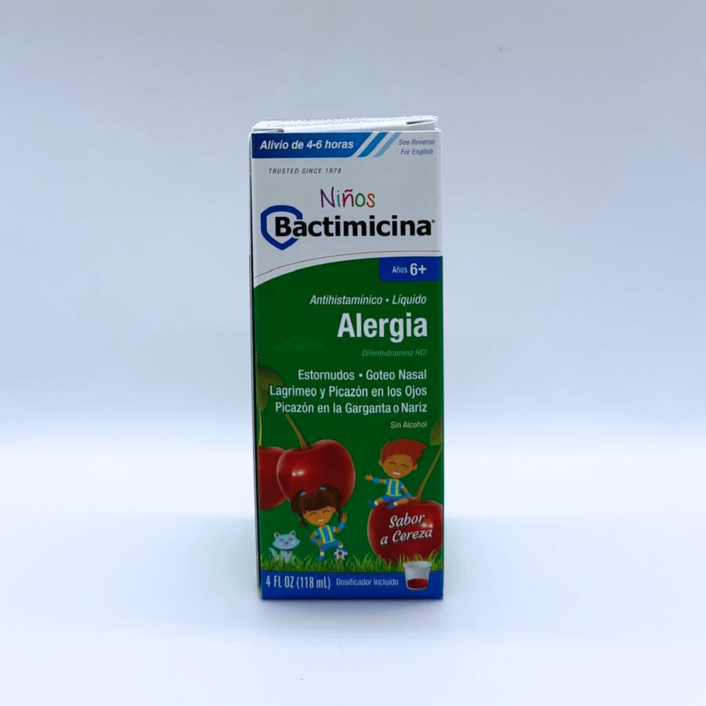 NINOS BACTEMICINA ALERGIA 4 OZ