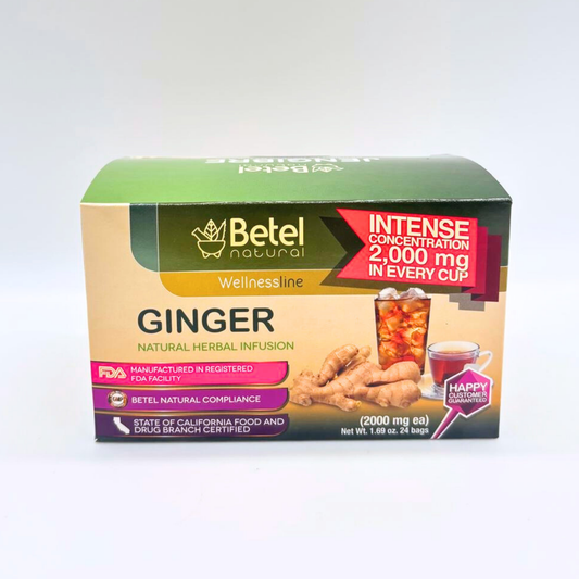 BETEL INFUSION JENGIBRE , 24 BOLSAS