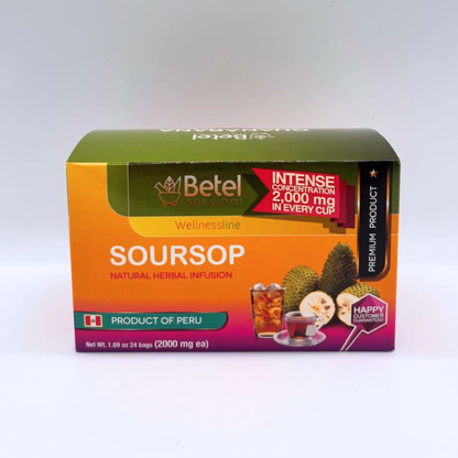 BETEL INFUSION GUANABANA TE , 24 BOLSAS