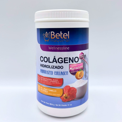 BETEL NAT COLAGENO HIDROLIZADO MARACUYA 14 OZ