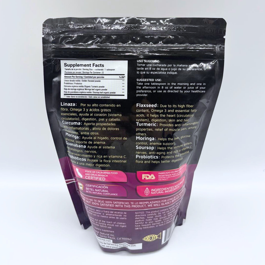 BETEL NAT. SUPER FLAX LINAZA DORADA 12 OZ