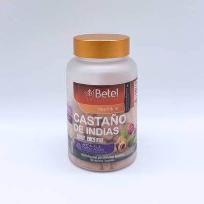 BETEL NAT. CASTANO DE INDIAS 1500 MG 90 CAP