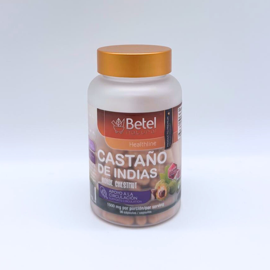 BETEL NAT. CASTANO DE INDIAS 1500 MG 90 CAP