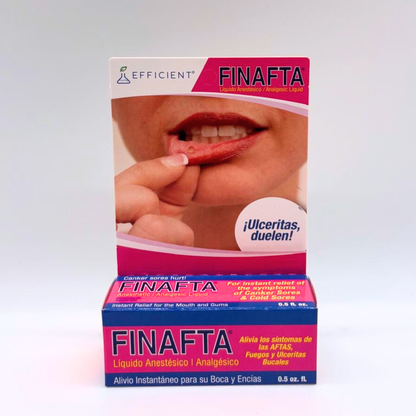 Finafta líquido anestésico 0.5 oz