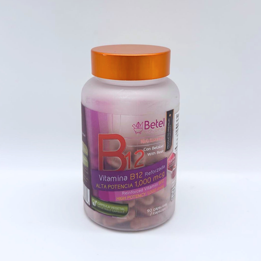 BETEL NAT. VITAMIN B12 REFORZADA 90 CAP