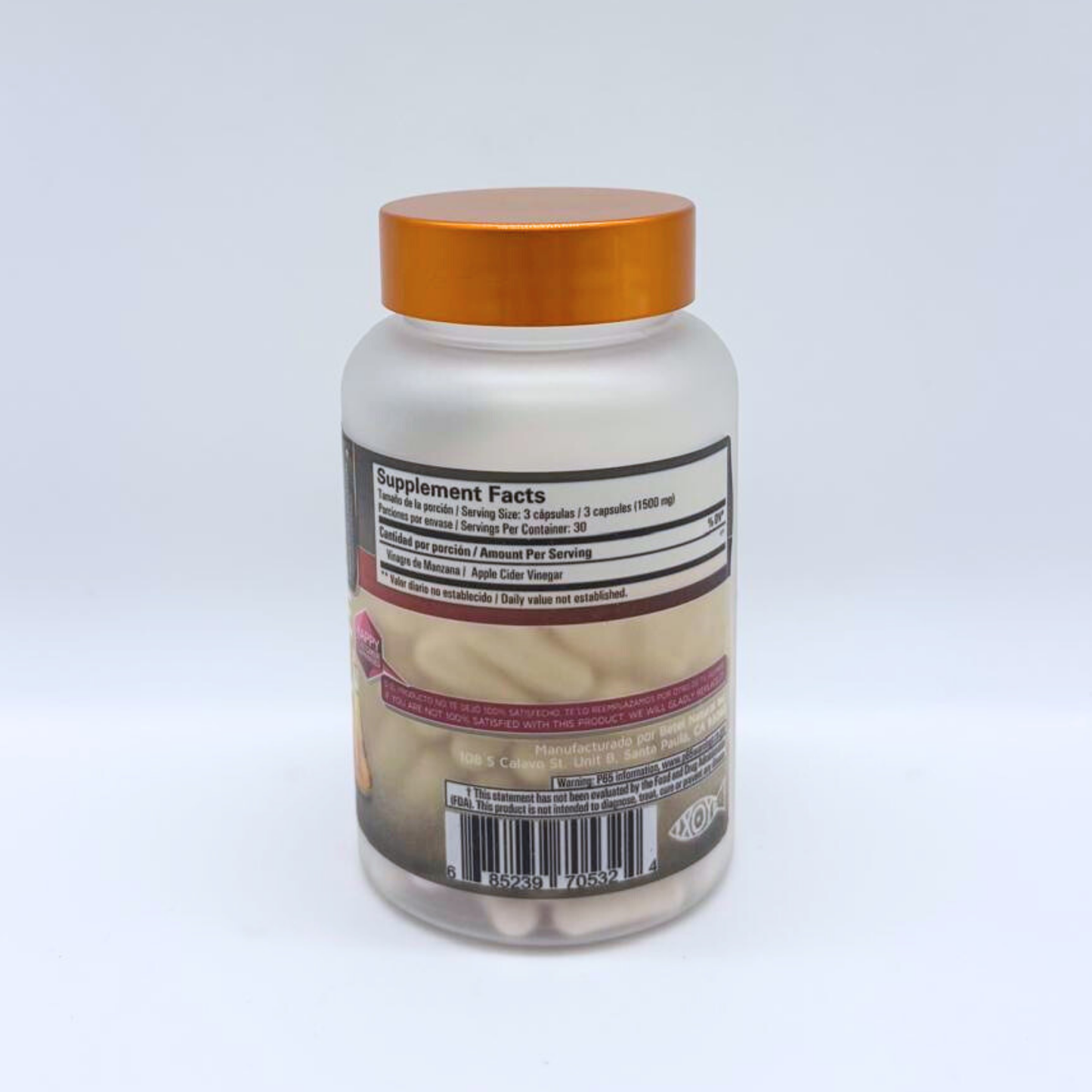 BETEL NAT.VINAGRE DE MANZANA 90 CAP