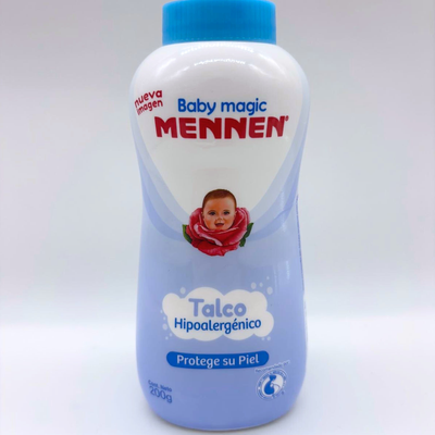 MENNEN BABY MAGIC TALCO HIPOALERGENICO BLUE 200 G