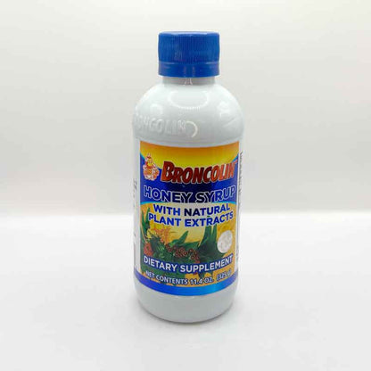 JARABE DE MIEL BRONCOLIN CON MIEL NATURAL 11.4 OZ